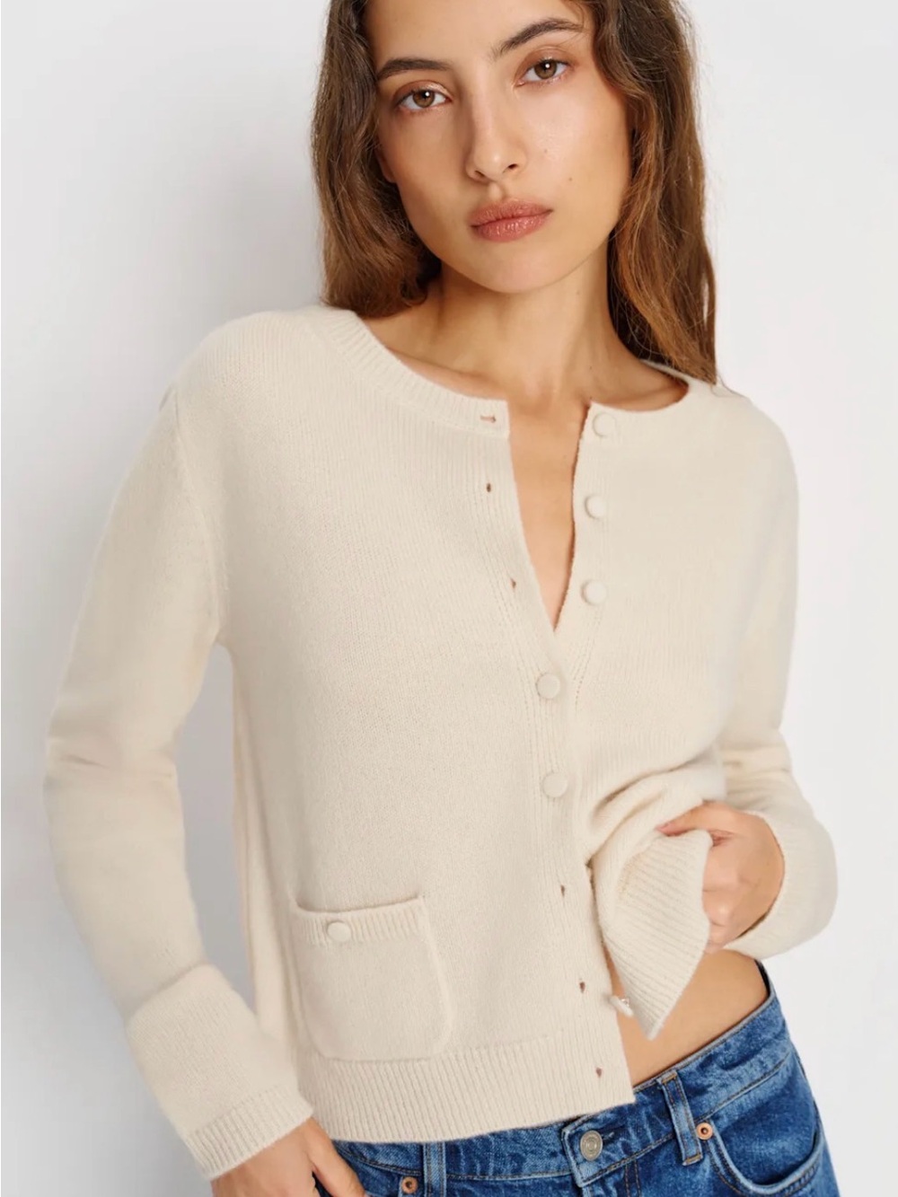 Reformation Clara Cashmere Cardigan